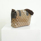 Gucci GG Crystal Monogram Canvas Messenger Bag