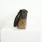 Gucci GG Crystal Monogram Canvas Messenger Bag