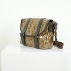 Gucci GG Crystal Monogram Canvas Messenger Bag