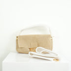 Fendi Baguette Biege Needle Point DIY Kit Bag Full Set