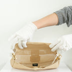 Fendi Baguette Biege Needle Point DIY Kit Bag Full Set