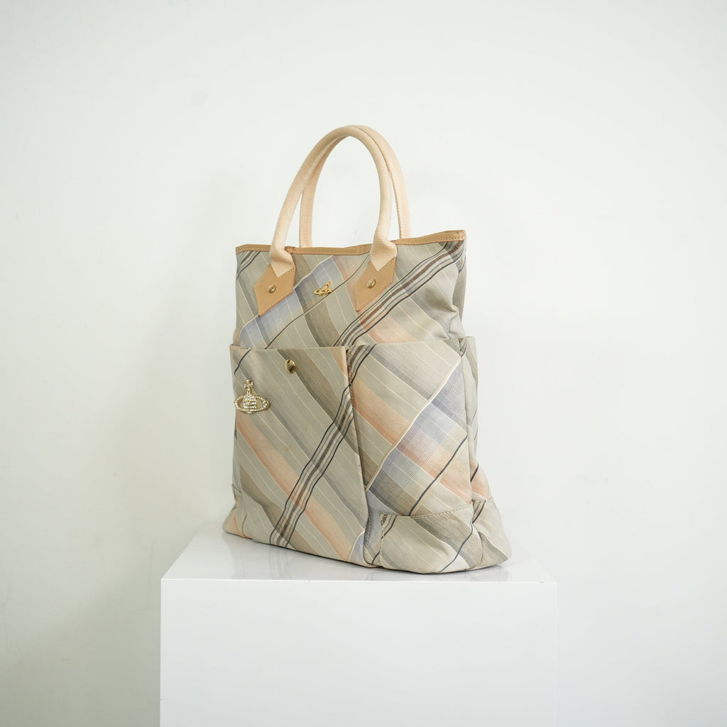 Vivienne Westwood Tartan Tote Bag