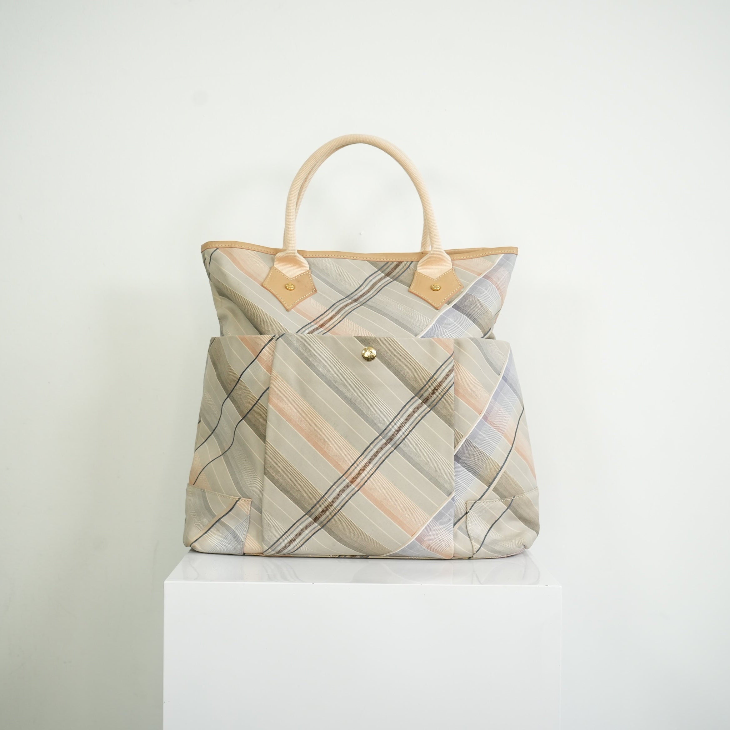 Vivienne Westwood Tartan Tote Bag