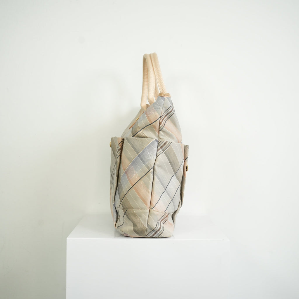 Vivienne Westwood Tartan Tote Bag