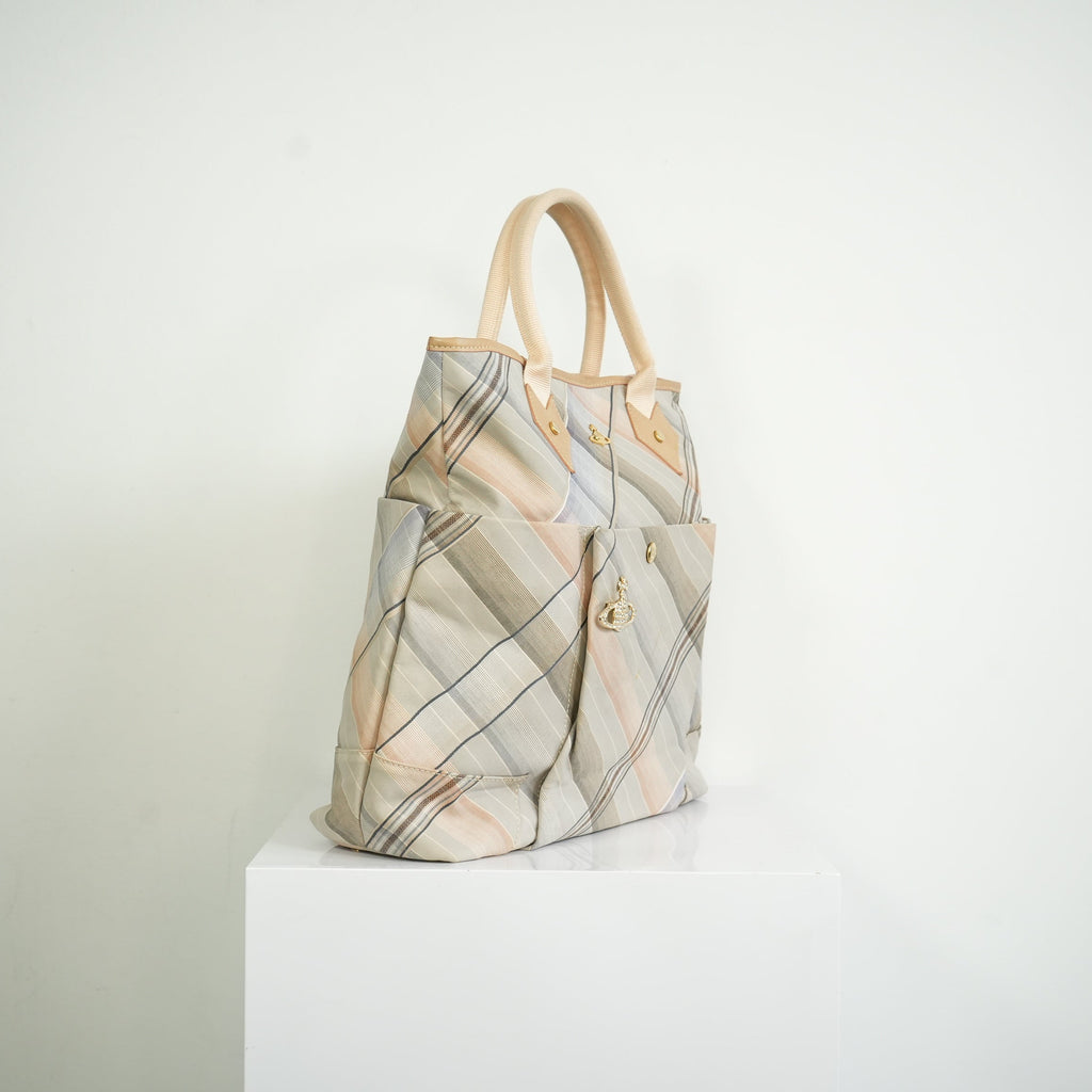 Vivienne Westwood Tartan Tote Bag