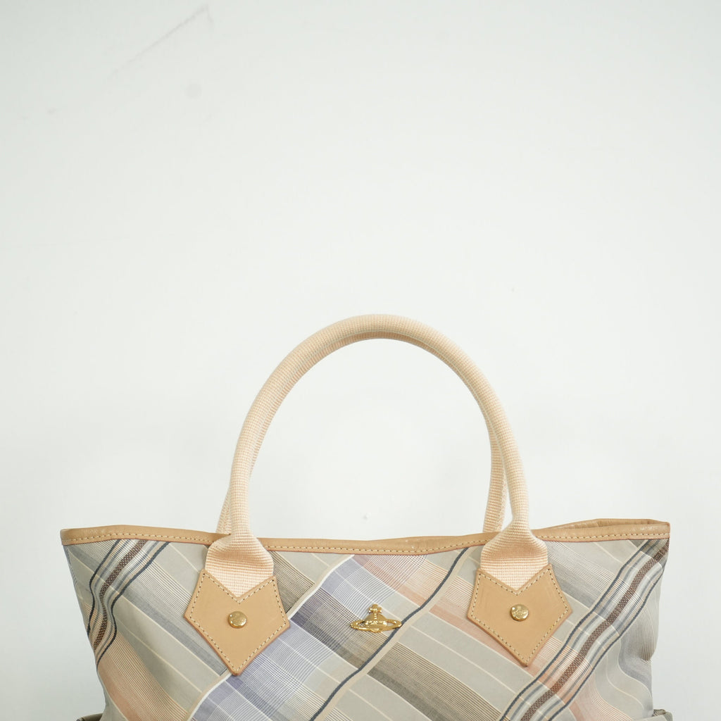 Vivienne Westwood Tartan Tote Bag