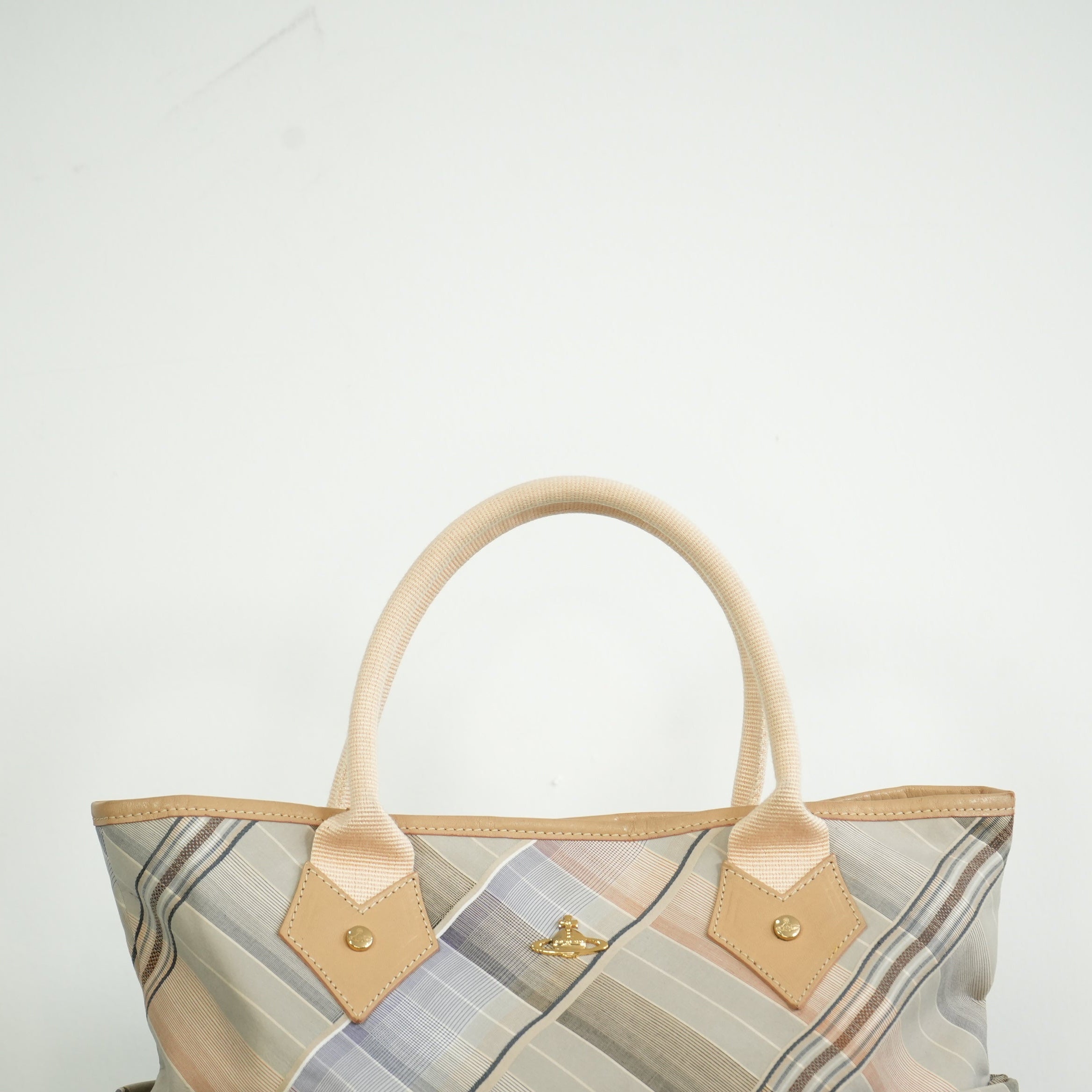 Vivienne Westwood Tartan Tote Bag