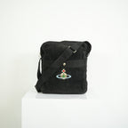 Vivienne Westwood Black Messenger Bag