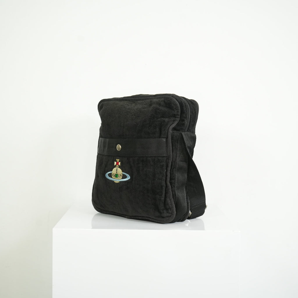 Vivienne Westwood Black Messenger Bag