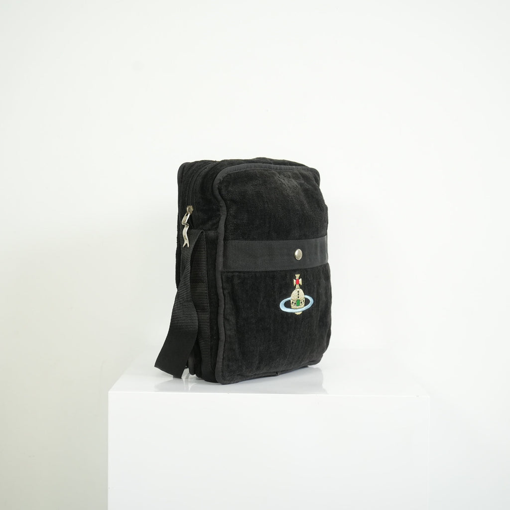 Vivienne Westwood Black Messenger Bag