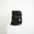 Vivienne Westwood Black Messenger Bag