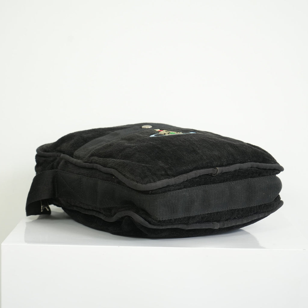 Vivienne Westwood Black Messenger Bag