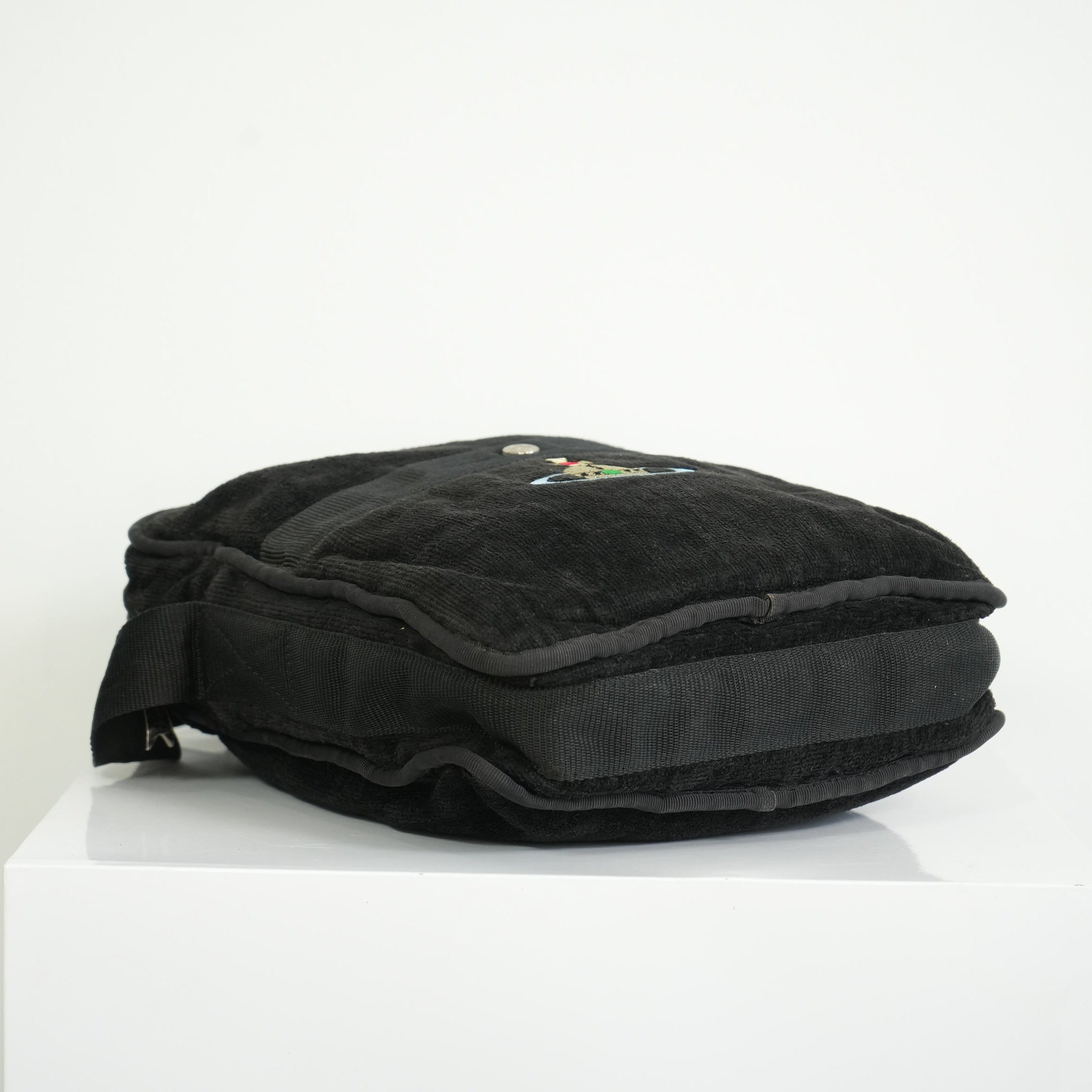 Vivienne Westwood Black Messenger Bag