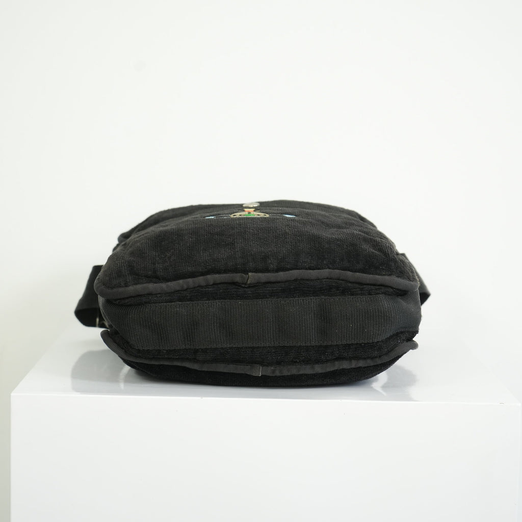 Vivienne Westwood Black Messenger Bag