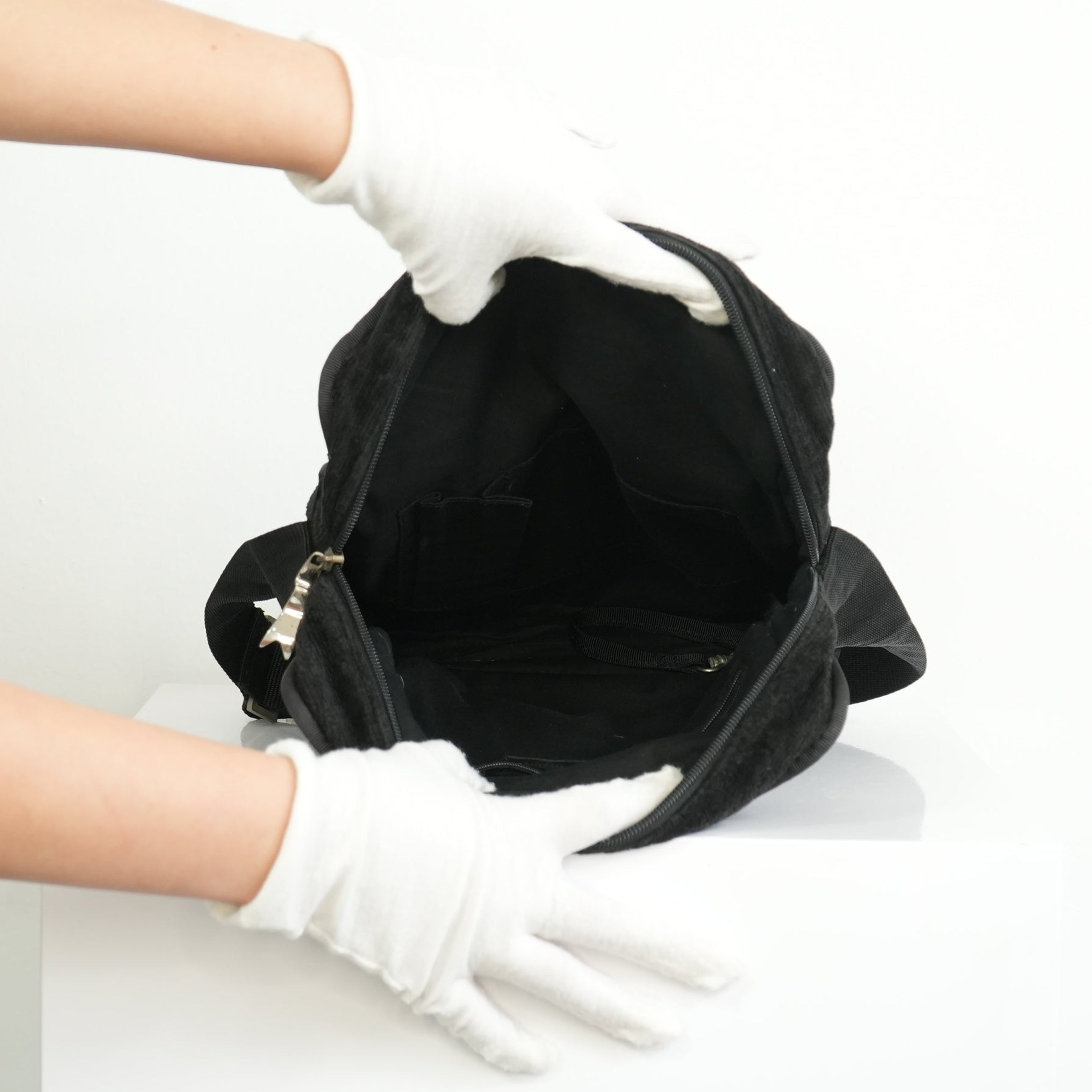 Vivienne Westwood Black Messenger Bag