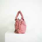 Balenciaga Pink Leather City Bag