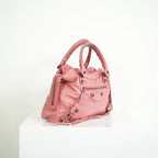 Balenciaga Pink Leather City Bag