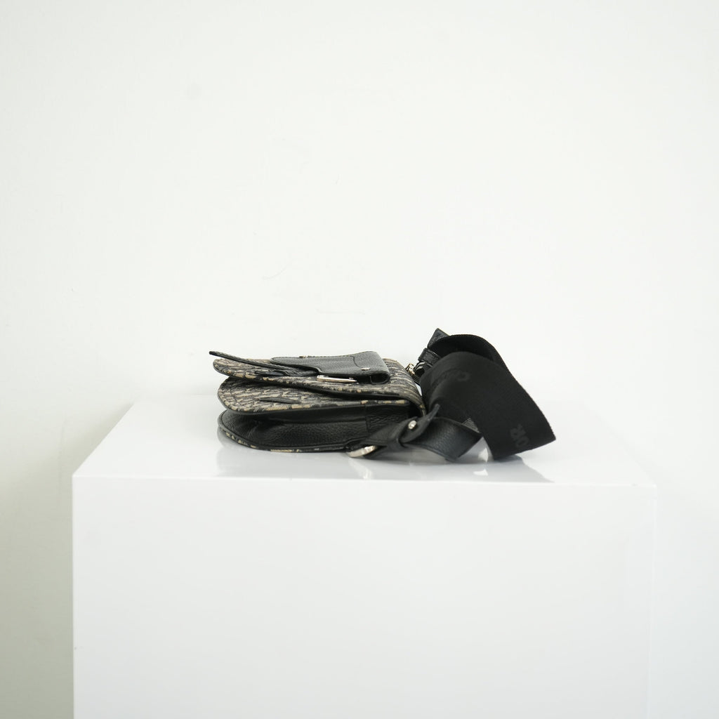 Christian Dior Oblique Saddle Messenger Pouch Bag