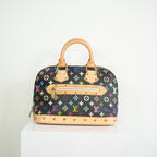 Louis Vuitton Multicolor Murakami Black Alma PM