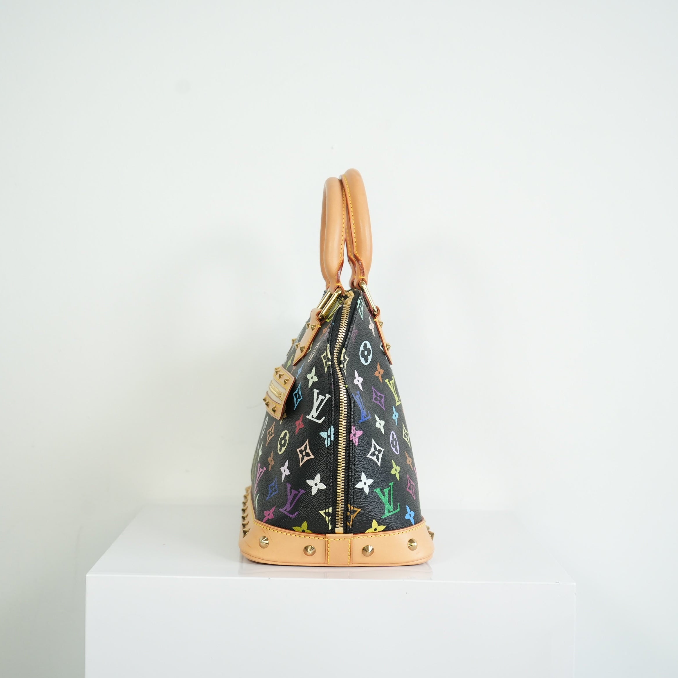 Louis Vuitton Multicolor Murakami Black Alma PM
