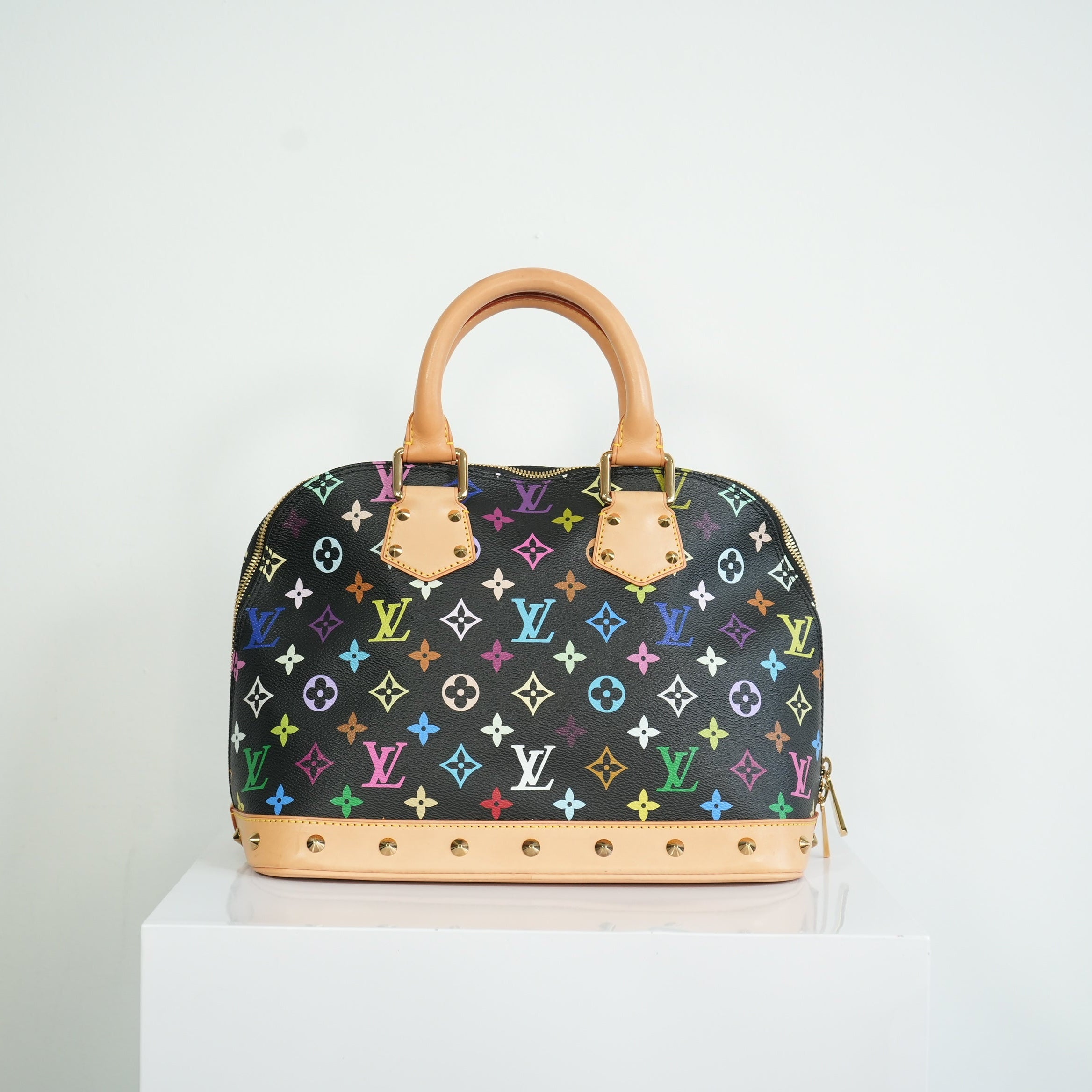 Louis Vuitton Multicolor Murakami Black Alma PM