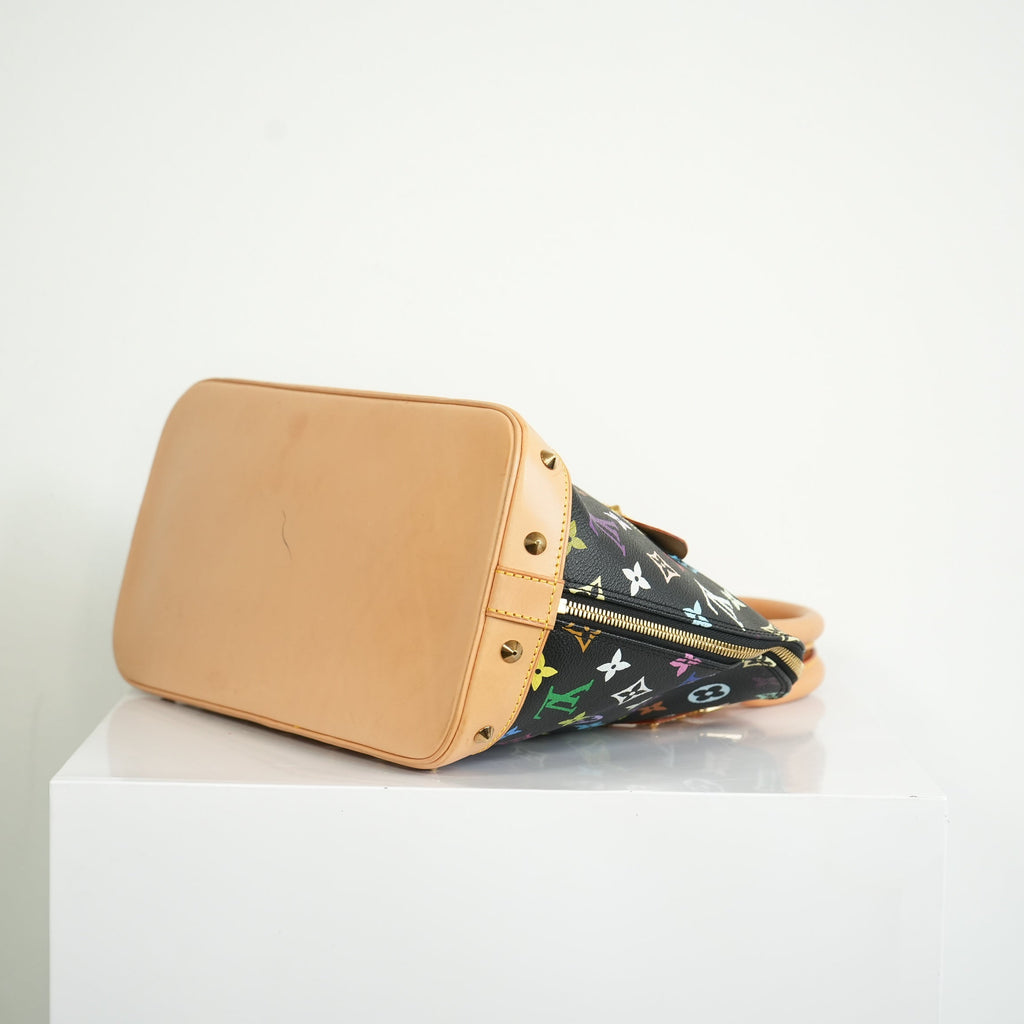 Louis Vuitton Multicolor Murakami Black Alma PM