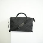 Gucci Black Canvas Duffel Bag