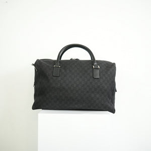 Gucci Black Canvas Duffel Bag