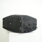 Gucci Black Canvas Duffel Bag