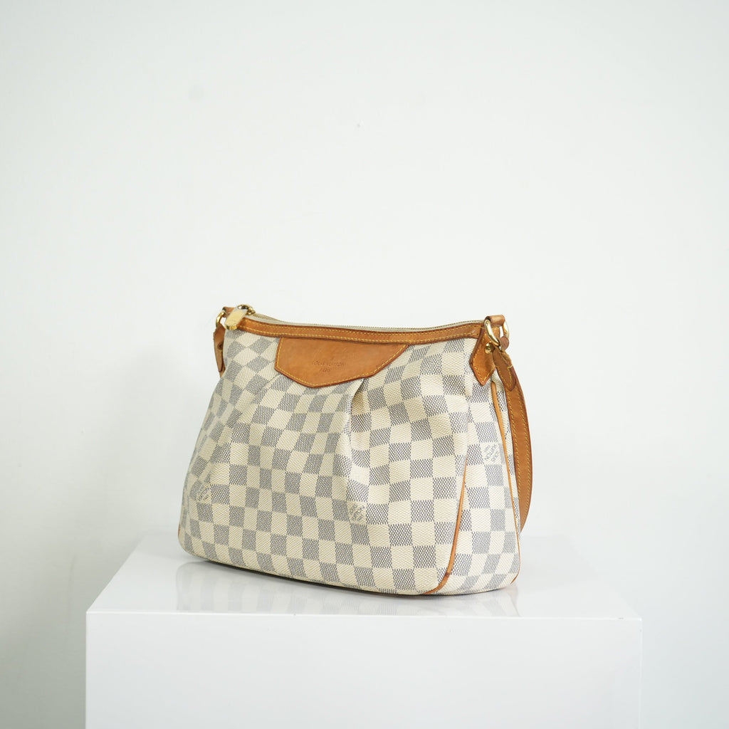Louis Vuitton Damier Azure Siracusa PM Bag