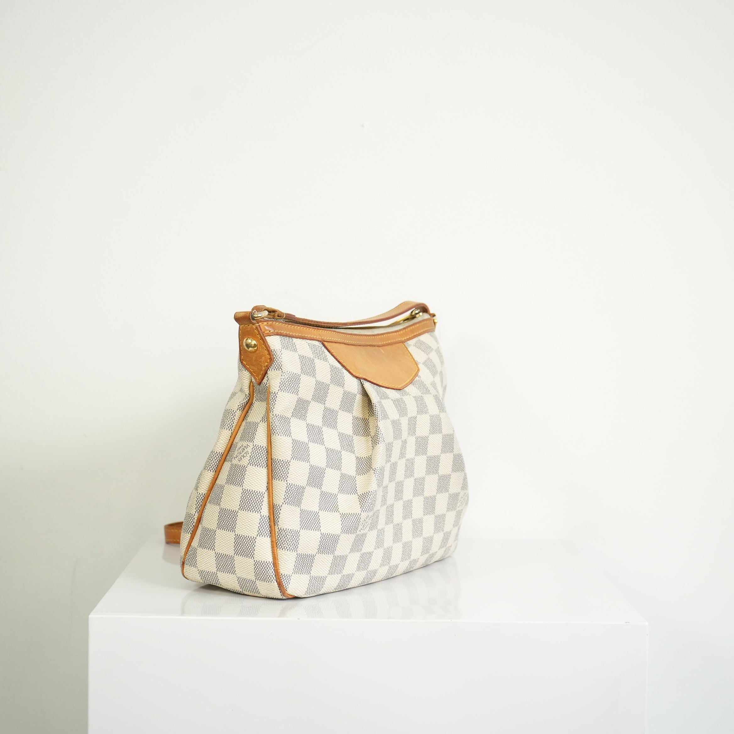 Louis Vuitton Damier Azure Siracusa PM Bag