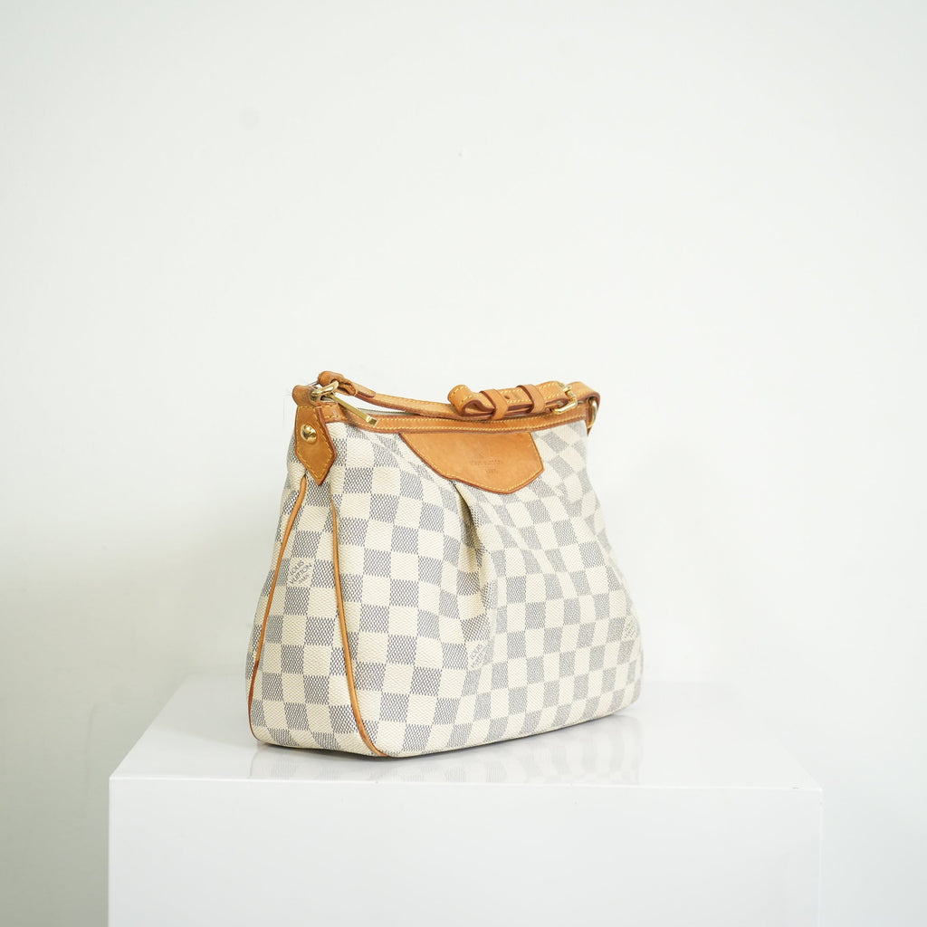 Louis Vuitton Damier Azure Siracusa PM Bag