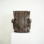 Louis Vuitton Monogram Macassar Canvas Christopher Backpack