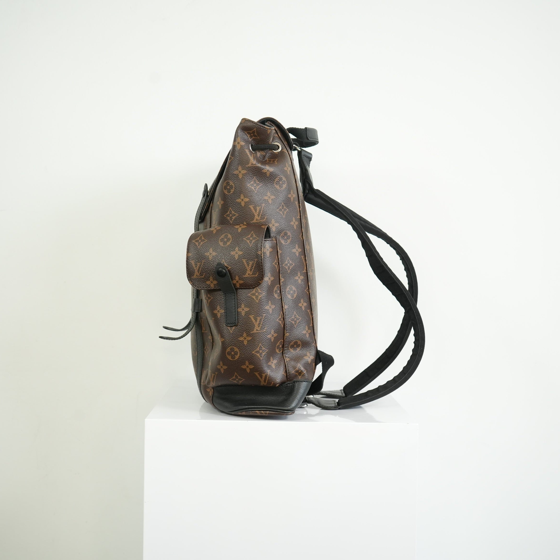 Louis Vuitton Monogram Macassar Canvas Christopher Backpack