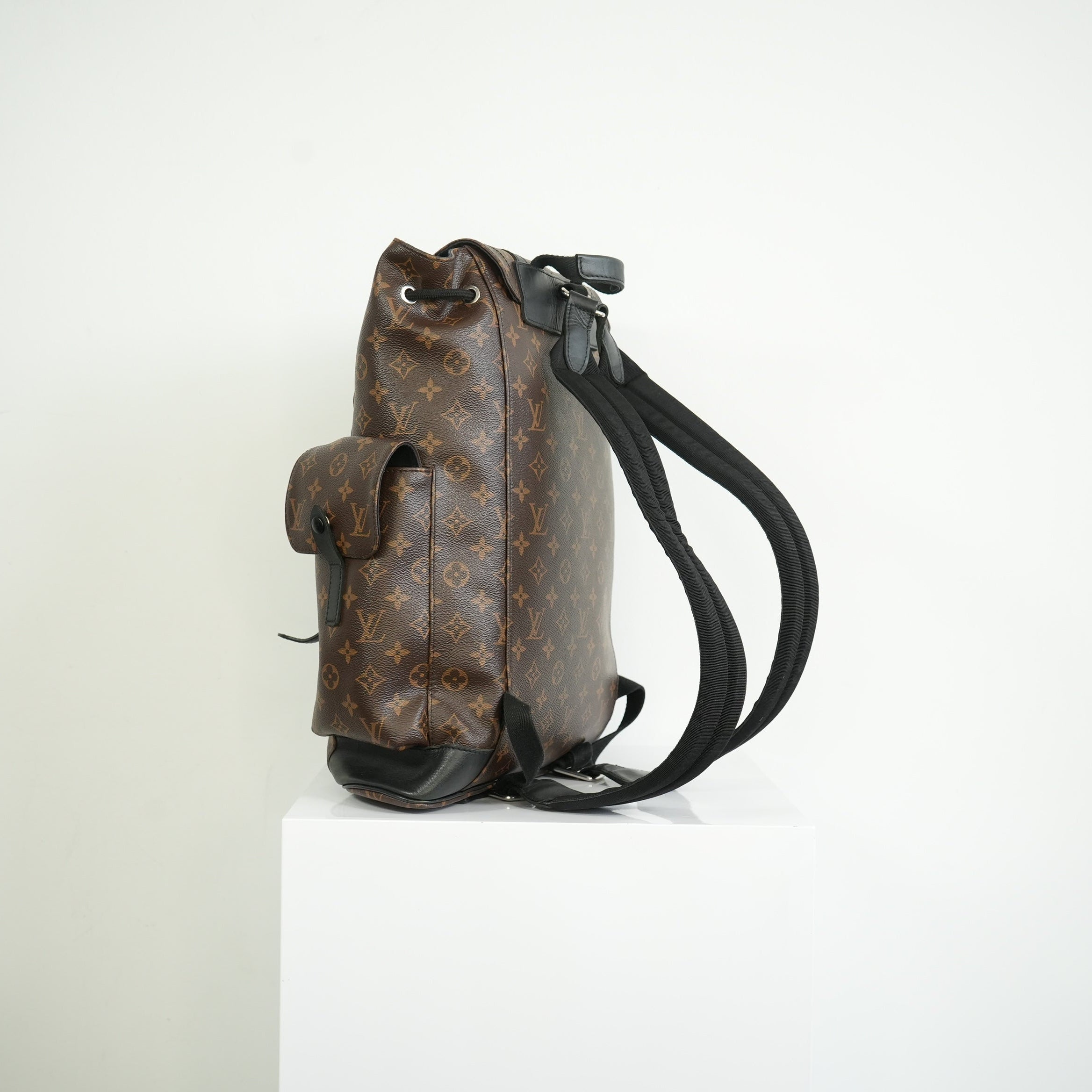 Louis Vuitton Monogram Macassar Canvas Christopher Backpack