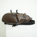 Louis Vuitton Monogram Macassar Canvas Christopher Backpack
