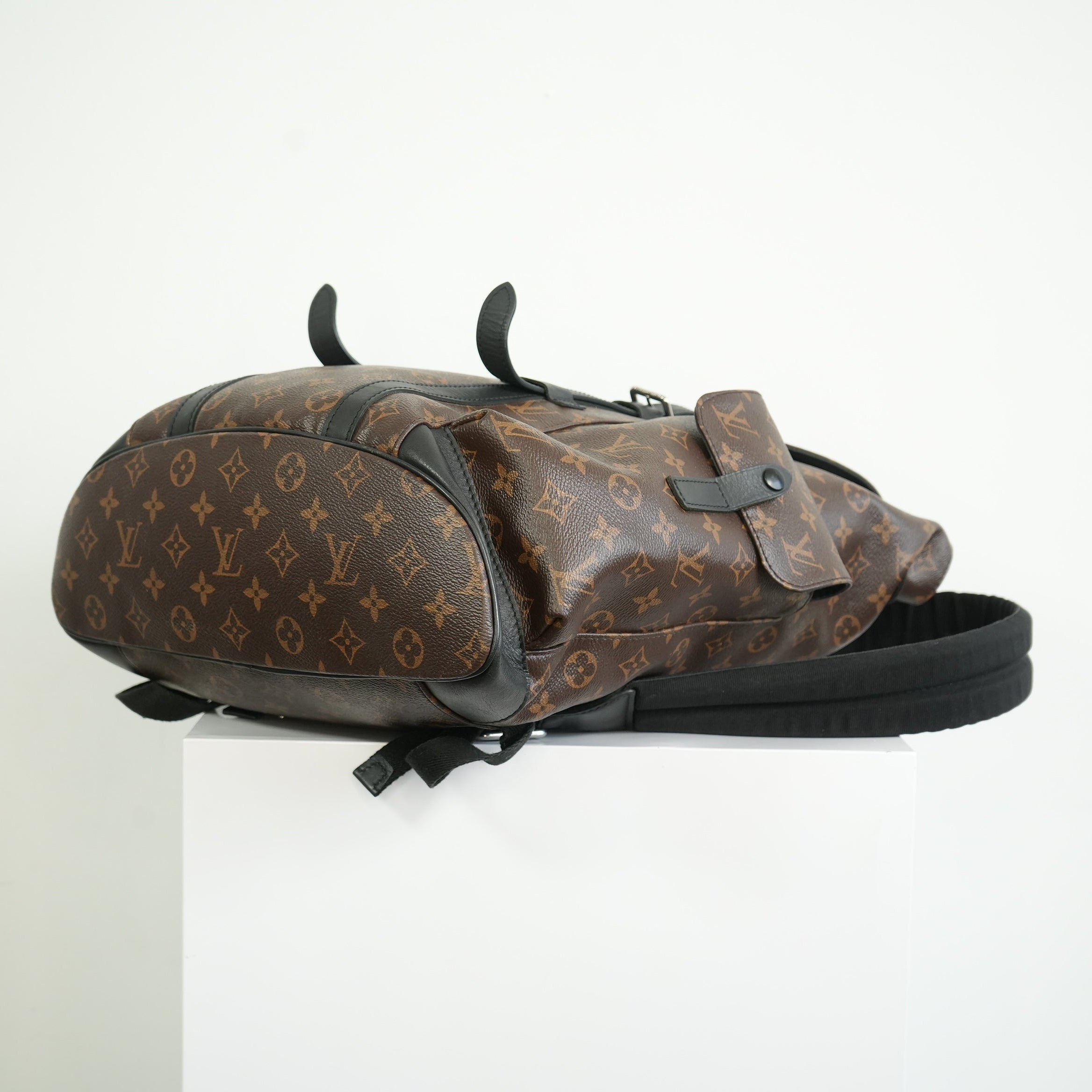 Louis Vuitton Monogram Macassar Canvas Christopher Backpack