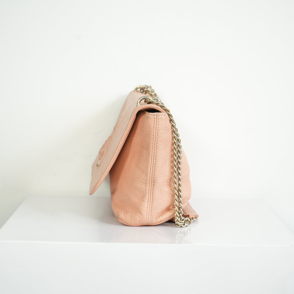 Vivienne Westwood Chelsea Blush Pink Leather Shoulder Bag