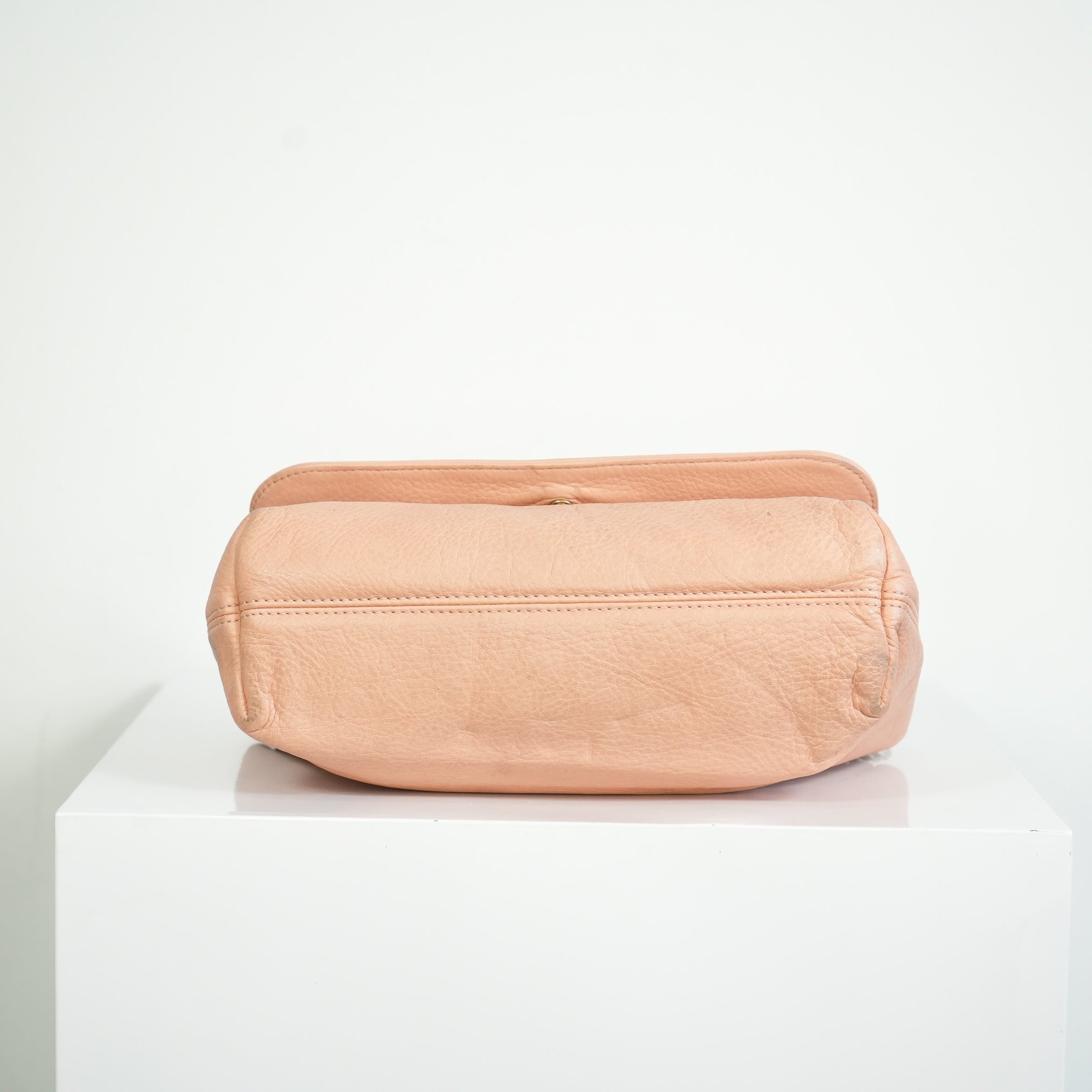 Vivienne Westwood Chelsea Blush Pink Leather Shoulder Bag
