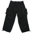 Louis Vuitton Virgil Abloh 3D Pocket Black Cargo Pants Size 48