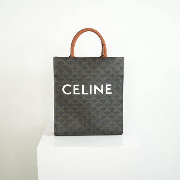 Celine Vertical Cabas Tote Bag