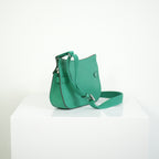 Hermes Mini Jypsiere Vibrant Green Palladium Harware w/ dust bag