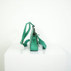 Hermes Mini Jypsiere Vibrant Green Palladium Harware w/ dust bag