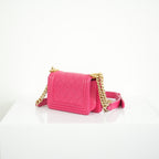 Chanel Small Pink Lambskin Boy Bag