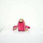 Chanel Small Pink Lambskin Boy Bag