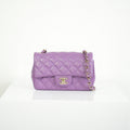 Chanel Purple Mini Flap Bag