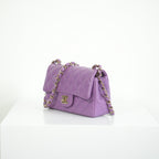 Chanel Purple Mini Flap Bag