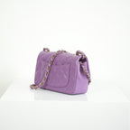 Chanel Purple Mini Flap Bag