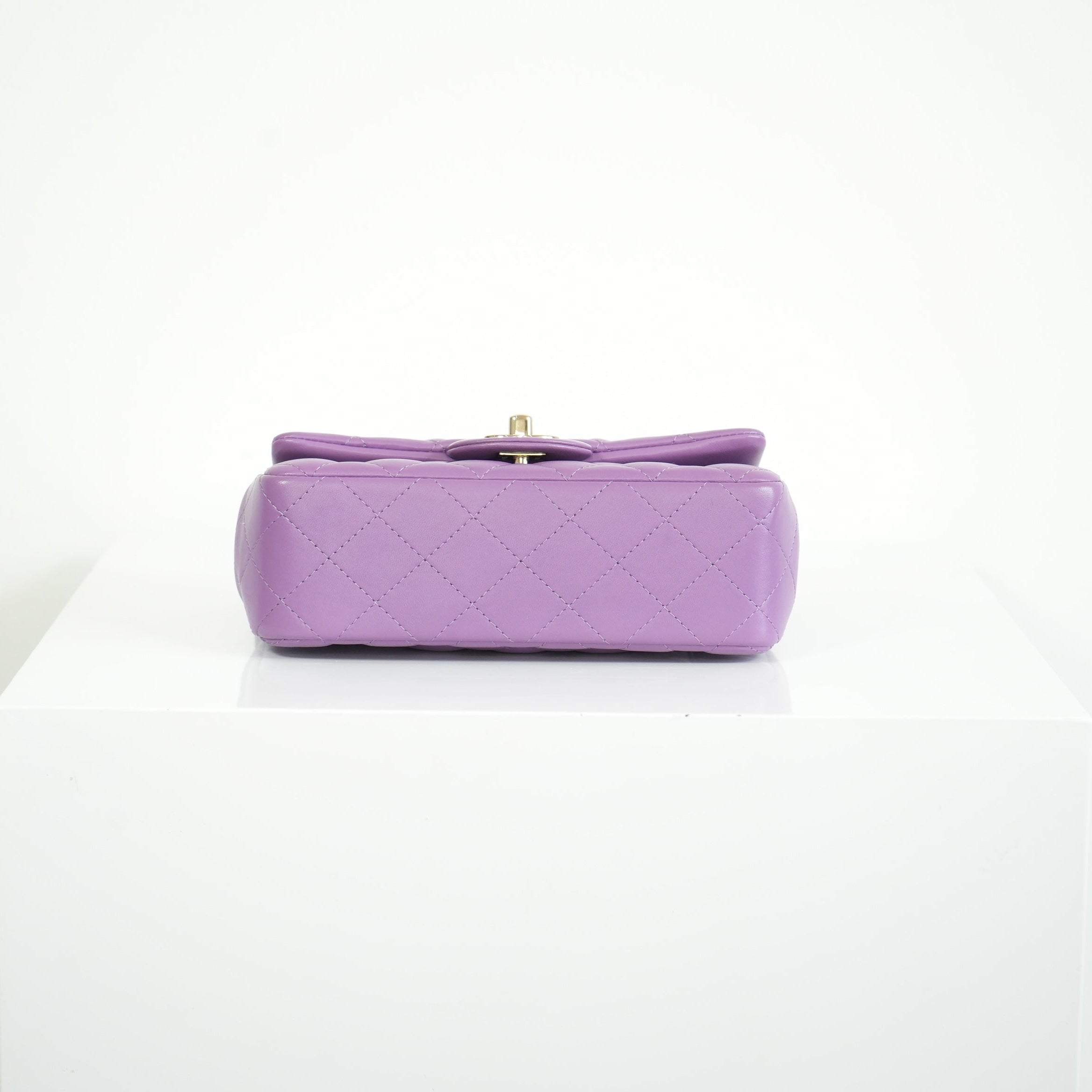 Chanel Purple Mini Flap Bag
