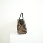 Louis Vuitton Popincourt MM Monogram Bag w/ Gold Padlock full set